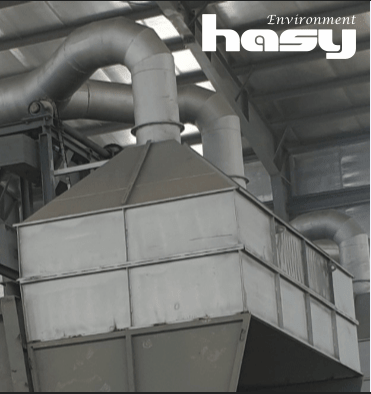 treatment of aluminum smelting exhaust gas