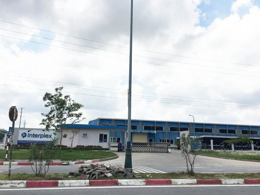 Interplex Rohode Island Interplex Precision Technology factory exhaust gas treatment system ...